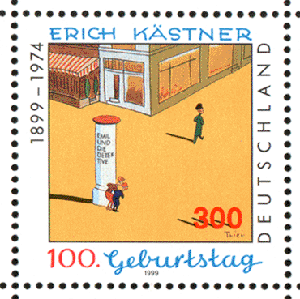 CLICK HERE! Emil und die Detektive - Briefmarkenblock