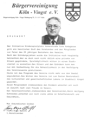 Brgervereinigung Kln - Vingst e. V.