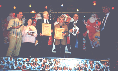 Ehrenmitglieder Kürung 1998 auf der Weihnachts-Nikolausfeier