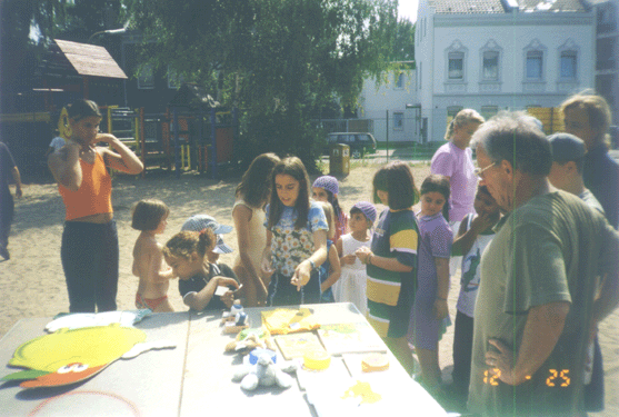 Auf dem Spielplatz