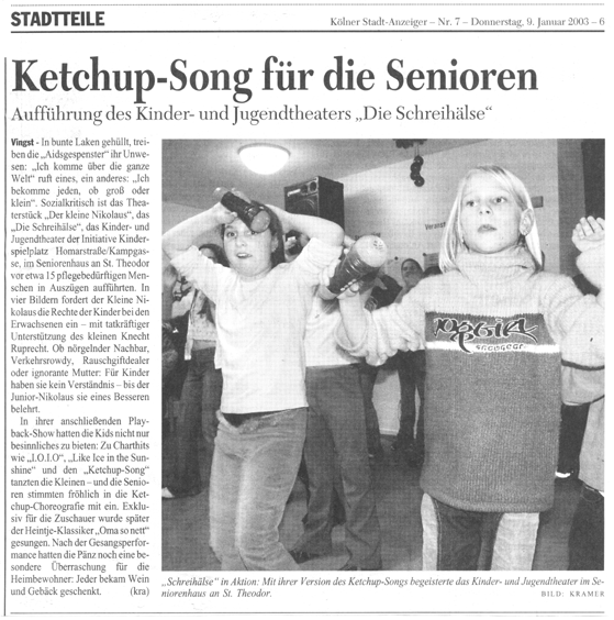 Ketchup-Song für die Senioren
